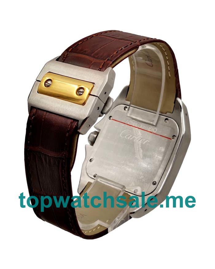 Cartier Replica Santos 100 W20107X7 - 39 x 39 MM