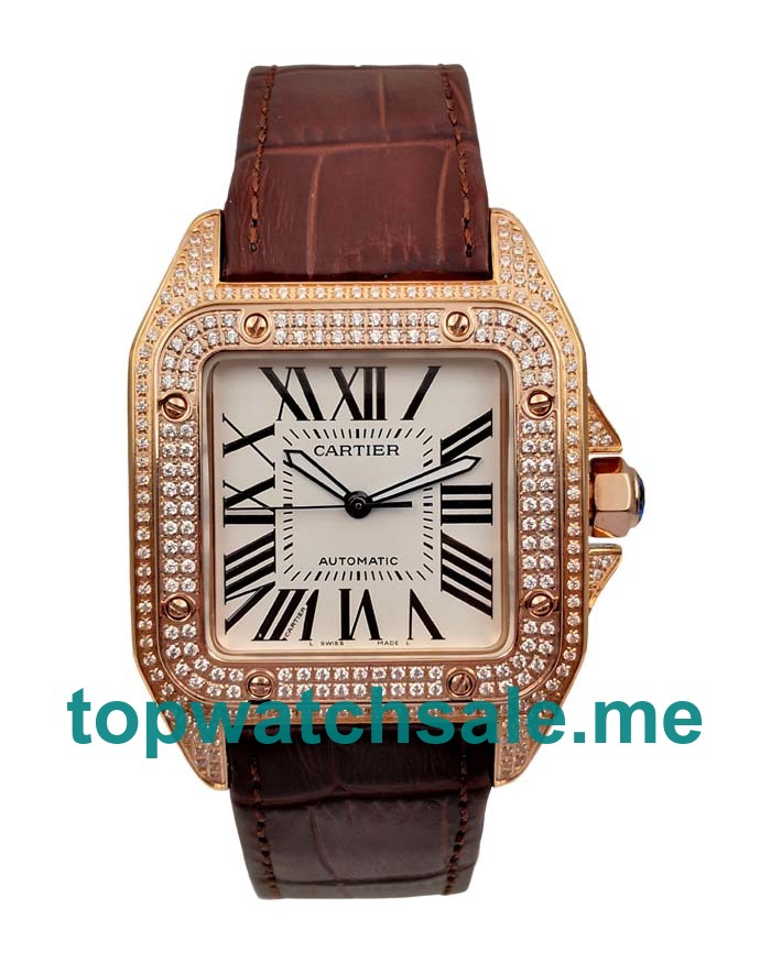 Cartier Replica Santos WM502151 - 38x38 MM