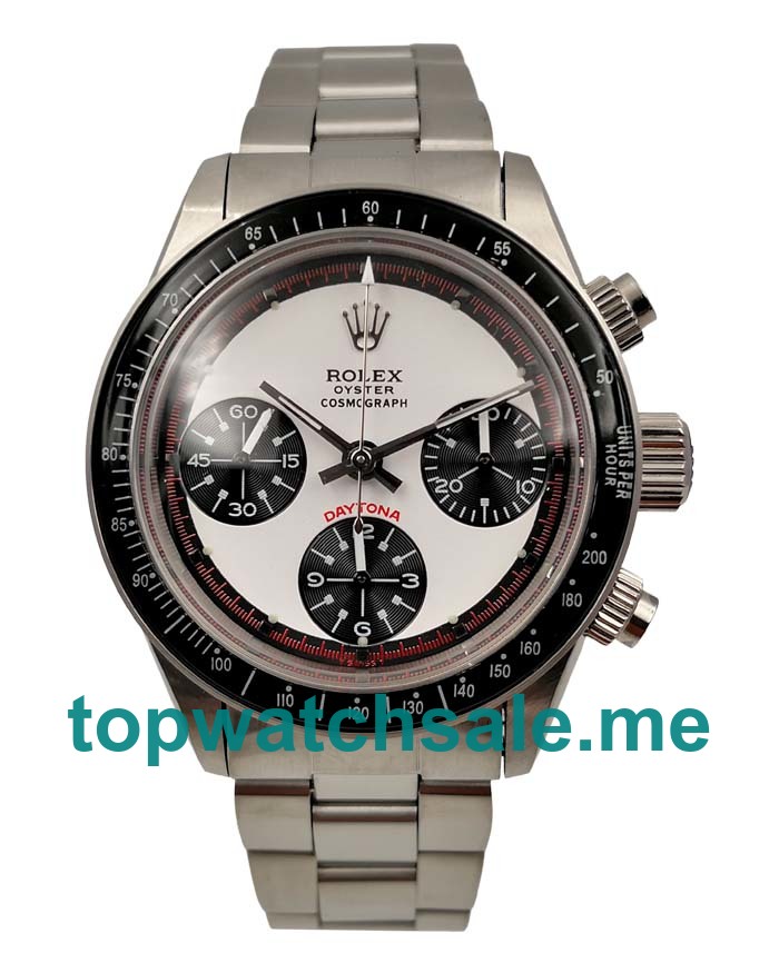 UK Best 1:1 Rolex Daytona Replica Watches White Dials For Sale