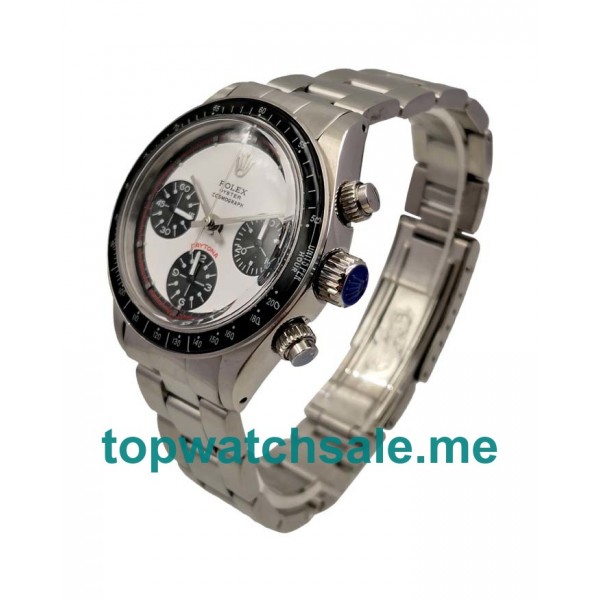 UK Best 1:1 Rolex Daytona Replica Watches White Dials For Sale