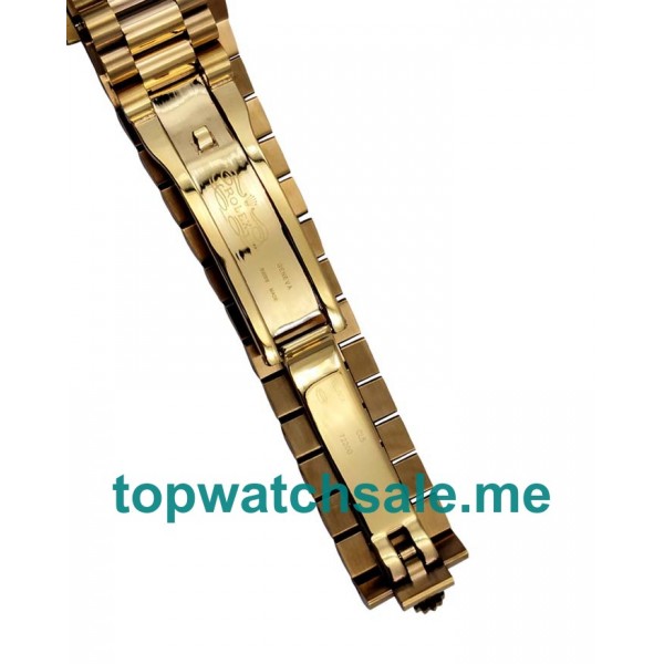 UK Best 1:1 36MM Rolex Day-Date 118348 Replica Watches With Green Dials For Men