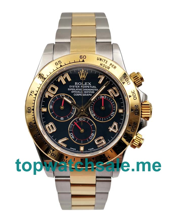 UK Best Quality Rolex Daytona 116503 Replica Watches With Blue Dials For Men
