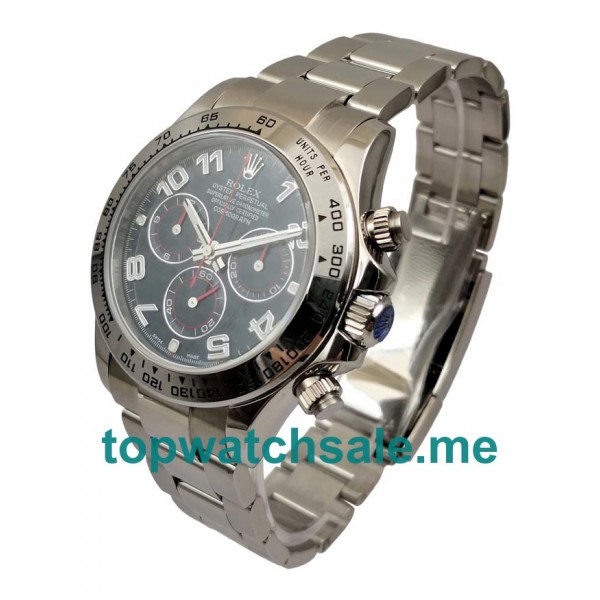 UK AAA Quality Rolex Daytona 116509 Replica Watches With Blue Dials For Sale