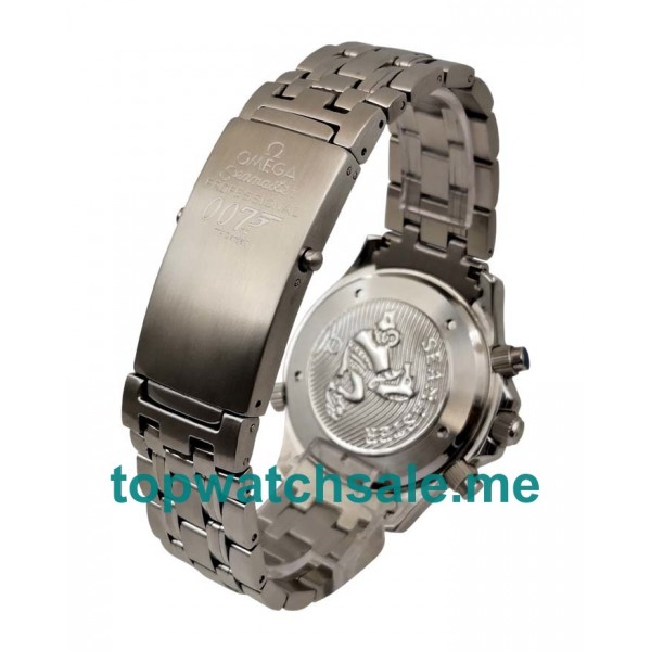 UK Top Quality Omega Seamaster Chrono Diver 2598.80.00 Fake Watches With Blue Dials