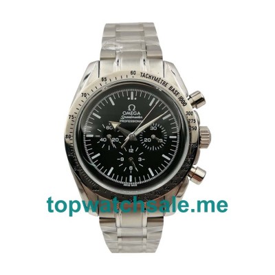 UK 42 MM Best 1:1 Replica Omega Speedmaster Moonwatch 3594.50.00 Fake Watches With Black Dials For Men