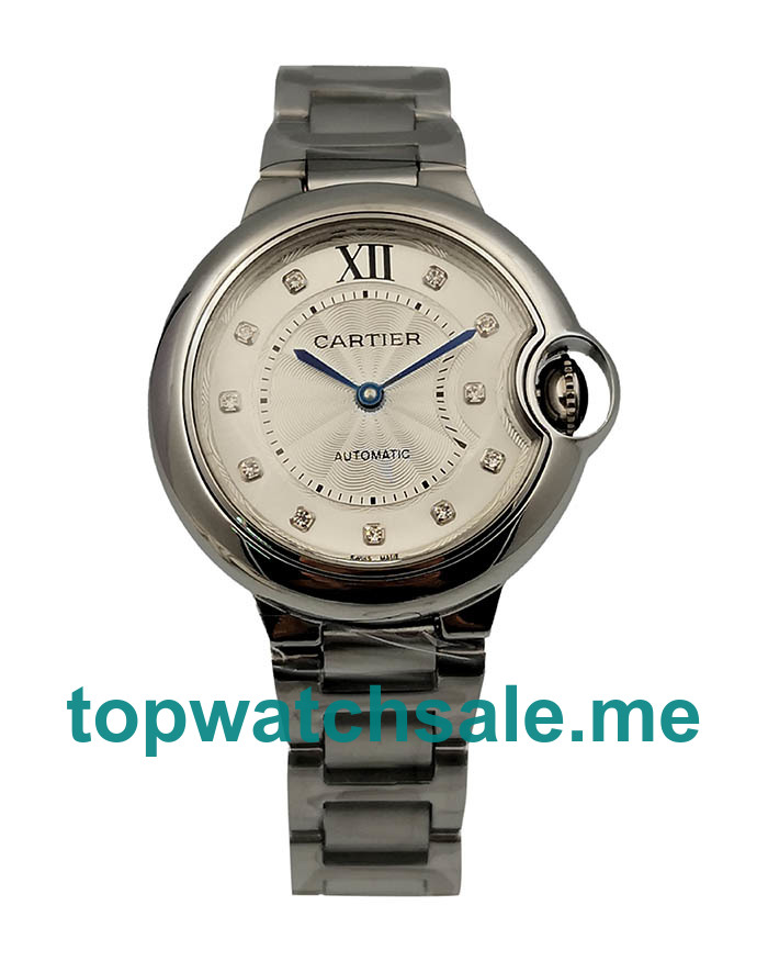 Cartier Replica Ballon Bleu WE902074 - 33 MM