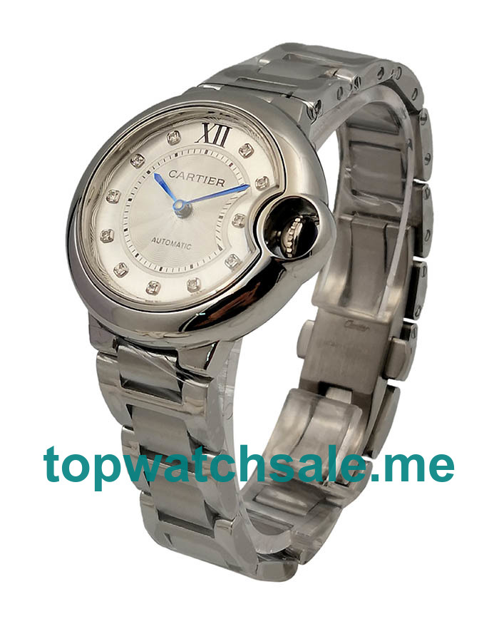 Cartier Replica Ballon Bleu WE902074 - 33 MM
