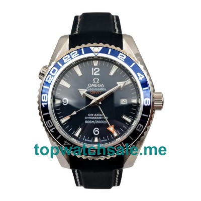 UK Best 1:1 Fake Omega Seamaster Planet Ocean 232.92.44.22.03.001 With Blue Dials For Men