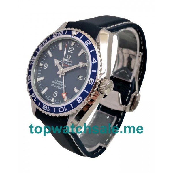 UK Best 1:1 Fake Omega Seamaster Planet Ocean 232.92.44.22.03.001 With Blue Dials For Men