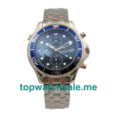 UK Top Quality Omega Seamaster Chrono Diver 2225.80.00 Fake Watches With Steel Cases Online