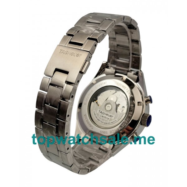 UK Perfect Replica TAG Heuer Carrera CAR2111.BA0720 Watches With Silver Dials For Men