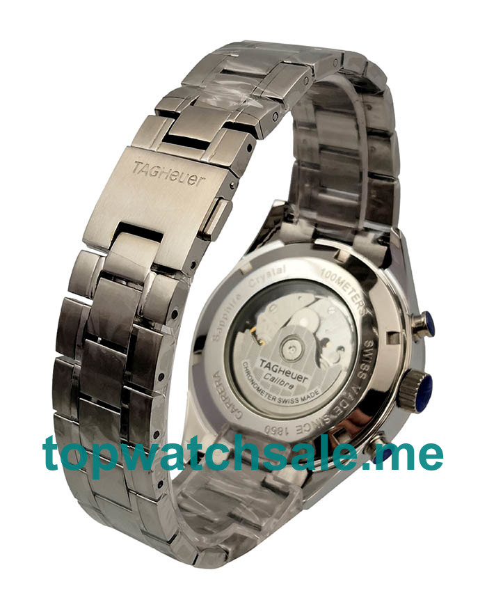 UK Perfect Replica TAG Heuer Carrera CAR2111.BA0720 Watches With Silver Dials For Men