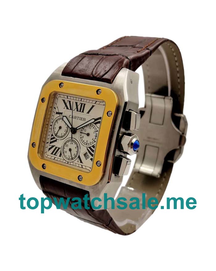 Cartier Replica Santos 100 W20091X7 - 42 MM