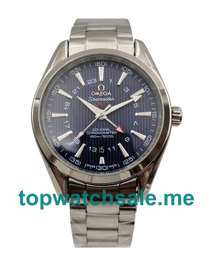 UK 40 MM Best Quality Omega Seamaster Aqua Terra 150 M 231.10.43.22.03.001 Fake Watches With Blue Dials For Men