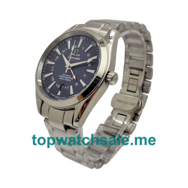 UK 40 MM Best Quality Omega Seamaster Aqua Terra 150 M 231.10.43.22.03.001 Fake Watches With Blue Dials For Men