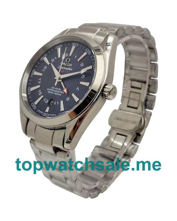 UK 40 MM Best Quality Omega Seamaster Aqua Terra 150 M 231.10.43.22.03.001 Fake Watches With Blue Dials For Men