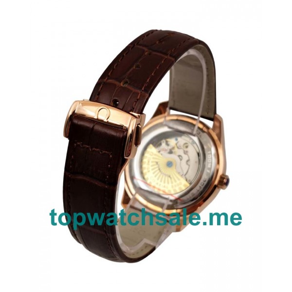 UK AAA Quality Omega De Ville Hour Vision 431.63.41.21.13.001 Fake Watches With Brown Dials Online
