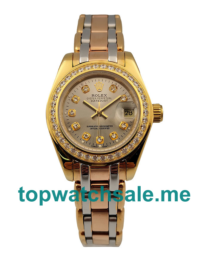 Rolex Replica Pearlmaster 80298 - 26.5 MM