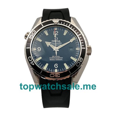UK AAA Quality Omega Seamaster Planet Ocean 2900.50.91 Replica Watches With Black Dials For Men