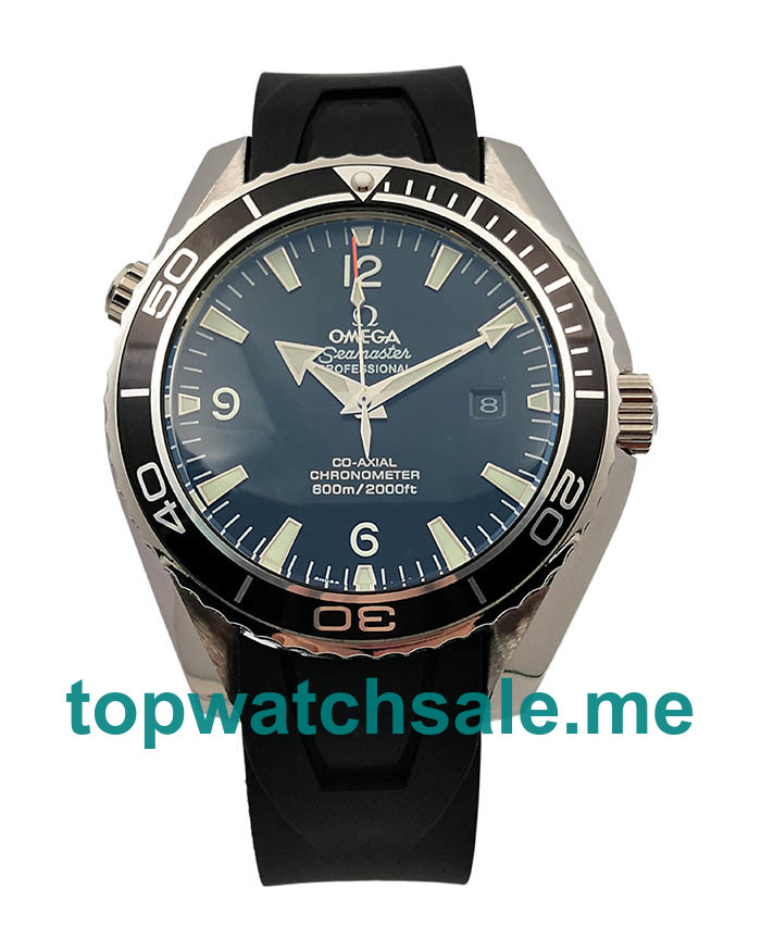 UK AAA Quality Omega Seamaster Planet Ocean 2900.50.91 Replica Watches With Black Dials For Men