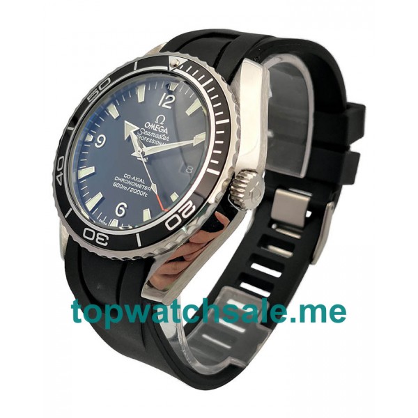UK AAA Quality Omega Seamaster Planet Ocean 2900.50.91 Replica Watches With Black Dials For Men