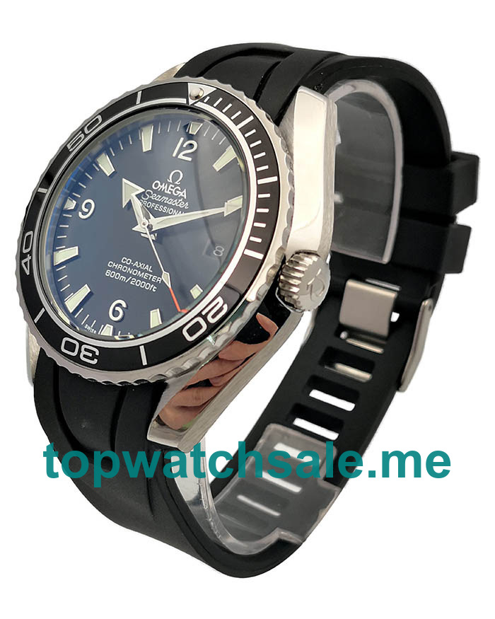 UK AAA Quality Omega Seamaster Planet Ocean 2900.50.91 Replica Watches With Black Dials For Men
