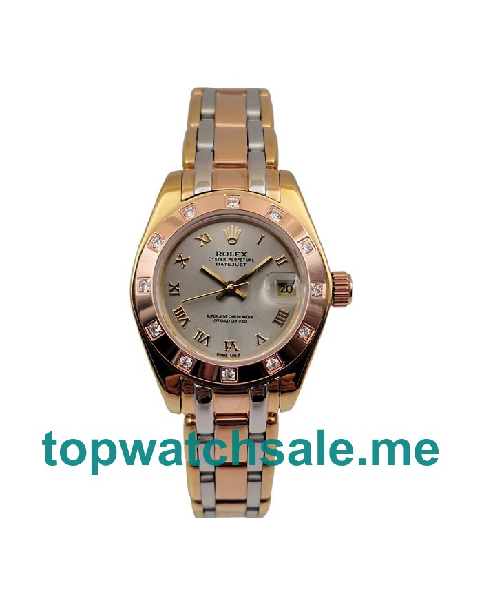 Rolex Replica Pearlmaster 80318 - 28 MM