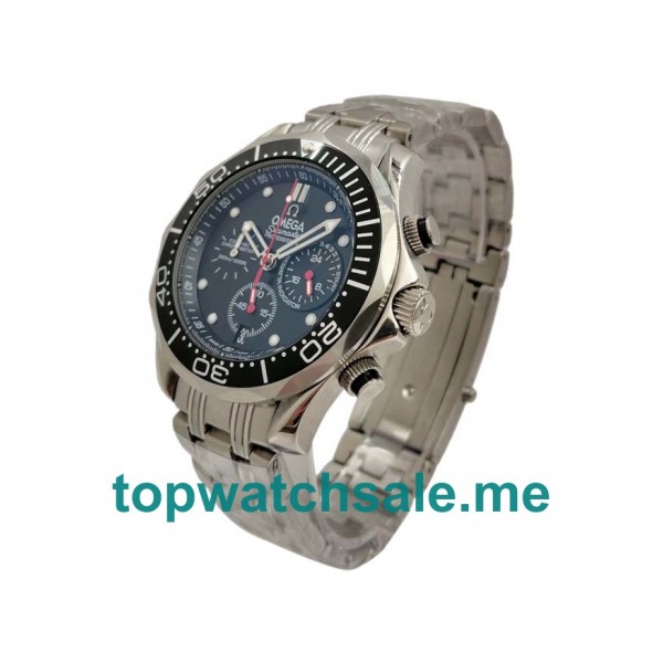 UK Best Quality Omega Seamaster 300 M 212.30.42.50.01.001 Replica Watches With Black Dials For Sale