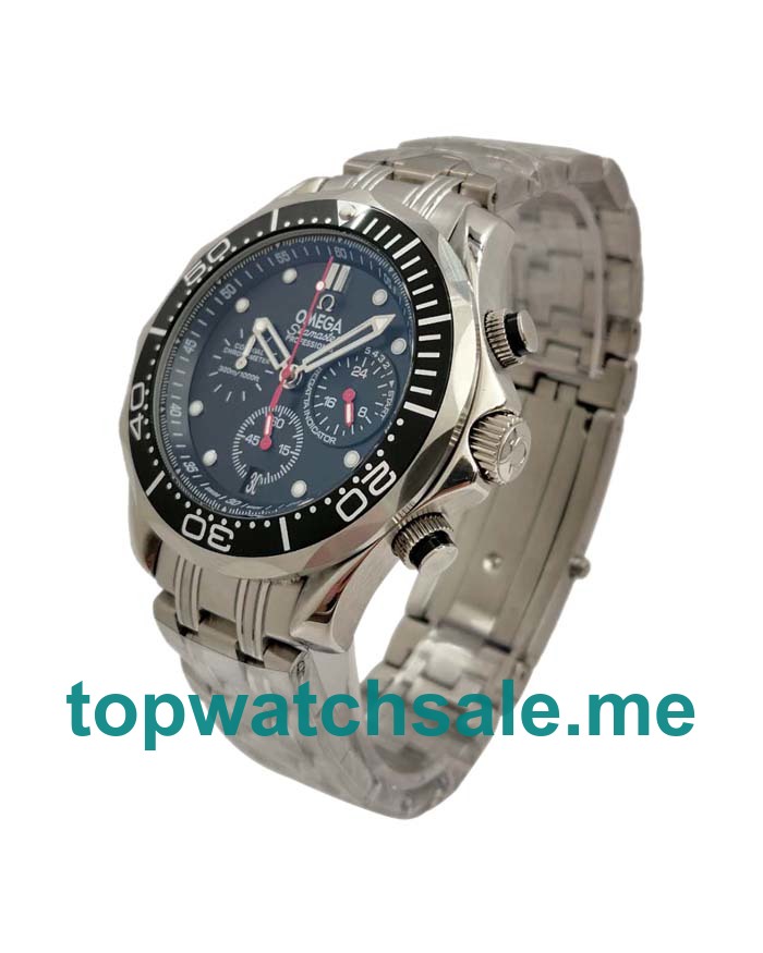 UK Best Quality Omega Seamaster 300 M 212.30.42.50.01.001 Replica Watches With Black Dials For Sale