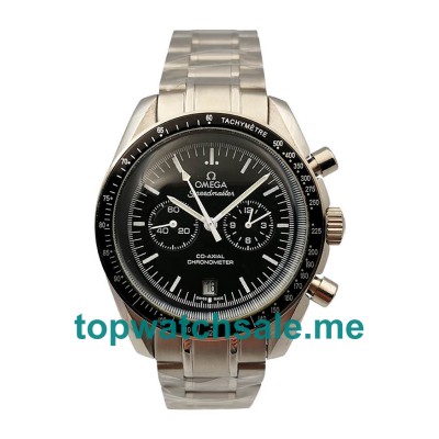 UK AAA Quality Omega Speedmaster Moonwatch 311.30.44.51.01.002 Replica Watches With Black Dials For Men
