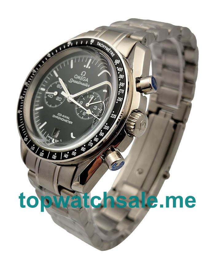 UK AAA Quality Omega Speedmaster Moonwatch 311.30.44.51.01.002 Replica Watches With Black Dials For Men