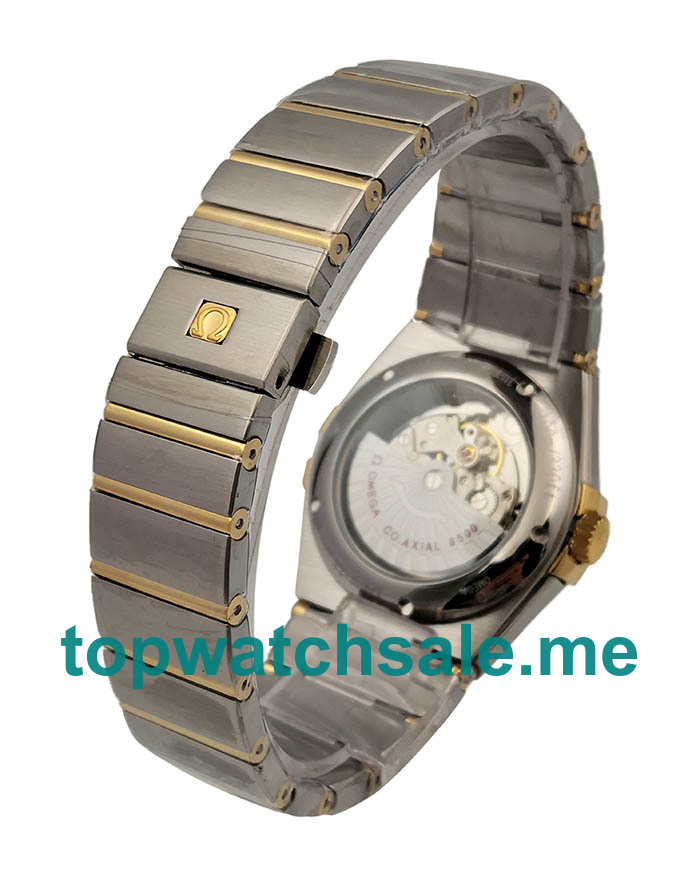 UK AAA Quality Omega Constellation 123.20.38.21.02.005 Fake Watches With Silver Dials For Men