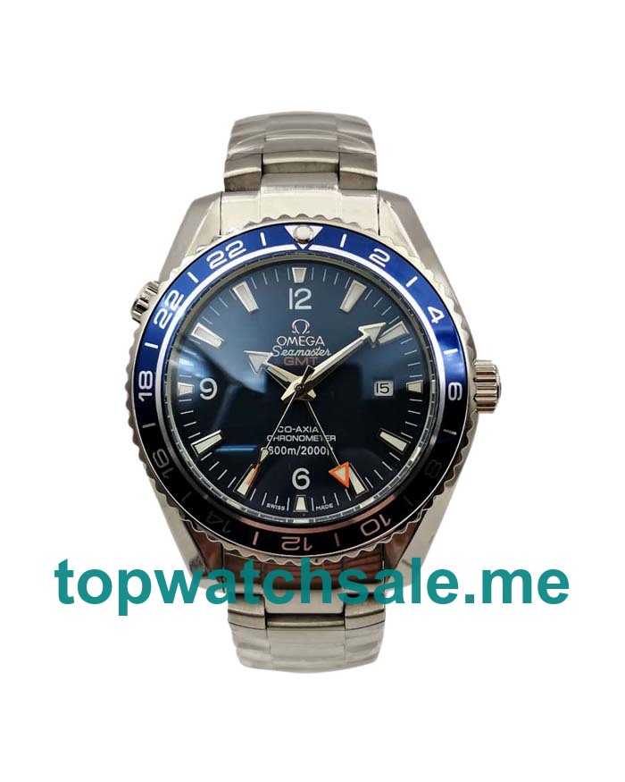 UK AAA Quality Fake Omega Seamaster Planet Ocean 232.90.44.22.03.001 With Blue Dials Online