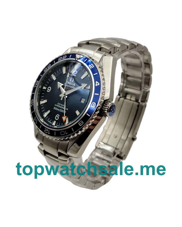 UK AAA Quality Fake Omega Seamaster Planet Ocean 232.90.44.22.03.001 With Blue Dials Online
