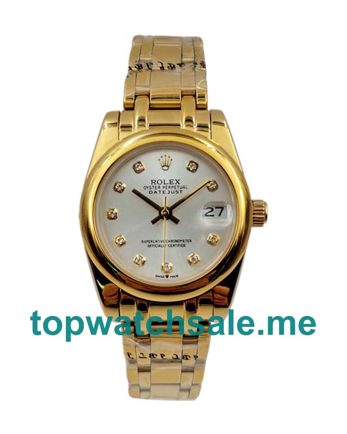 Rolex Replica Pearlmaster 81208 - 31 MM