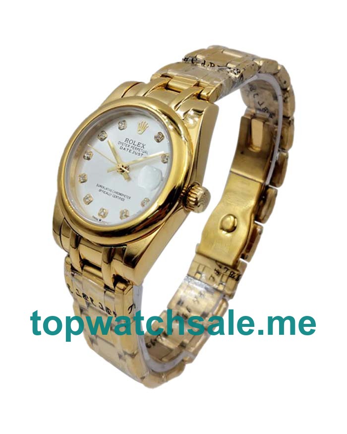 Rolex Replica Pearlmaster 81208 - 31 MM