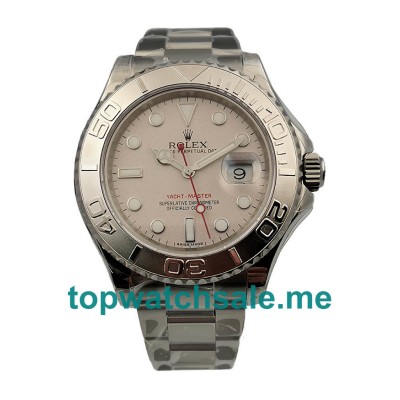 Swiss Made Rolex Yacht-Master 116622 Fake Watches With Silver Dials For Men