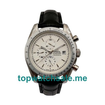 UK Best 1:1 Omega Speedmaster 3813.30.00 Replica Watches With Silver Dials For Men