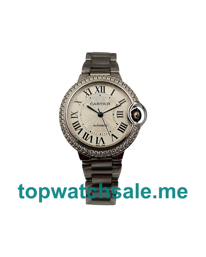 Cartier Replica Ballon Bleu WE902035 - 33 MM