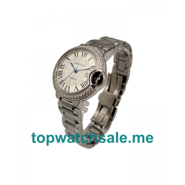 Cartier Replica Ballon Bleu WE902035 - 33 MM