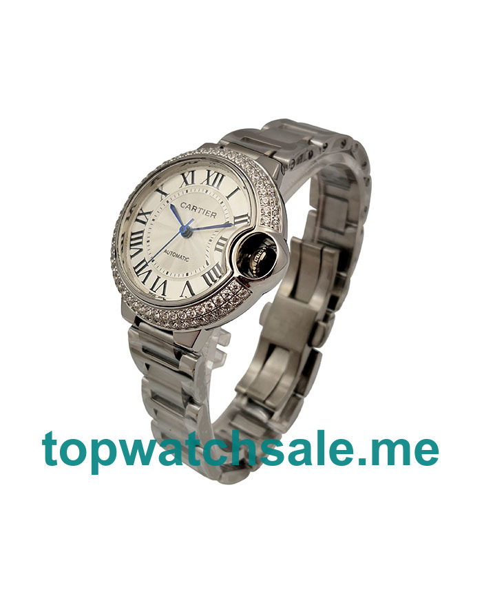 Cartier Replica Ballon Bleu WE902035 - 33 MM