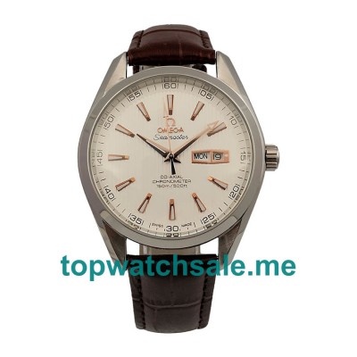 UK AAA Quality Omega Seamaster Aqua Terra 231.13.43.22.02.002 Replica Watches With Silver Dials