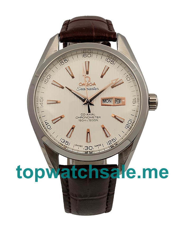 UK AAA Quality Omega Seamaster Aqua Terra 231.13.43.22.02.002 Replica Watches With Silver Dials