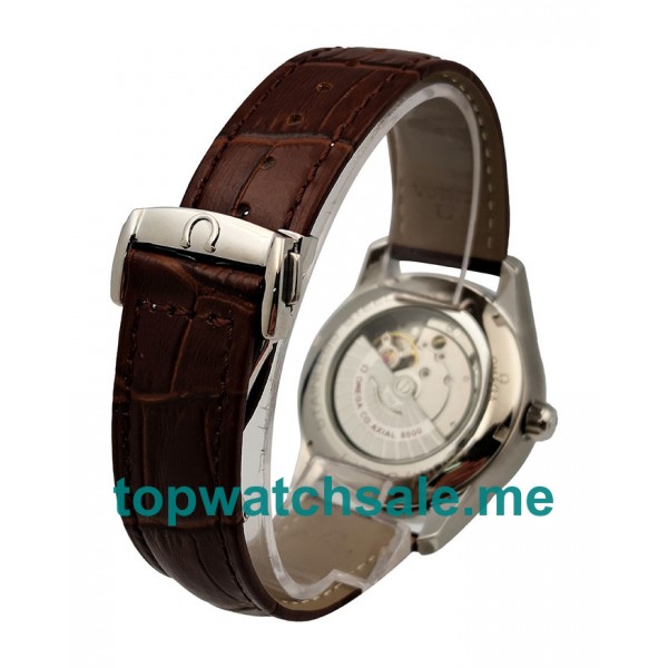 UK AAA Quality Omega De Ville Hour Vision 431.13.41.22.01.001 Fake Watches With Brown Dials For Sale
