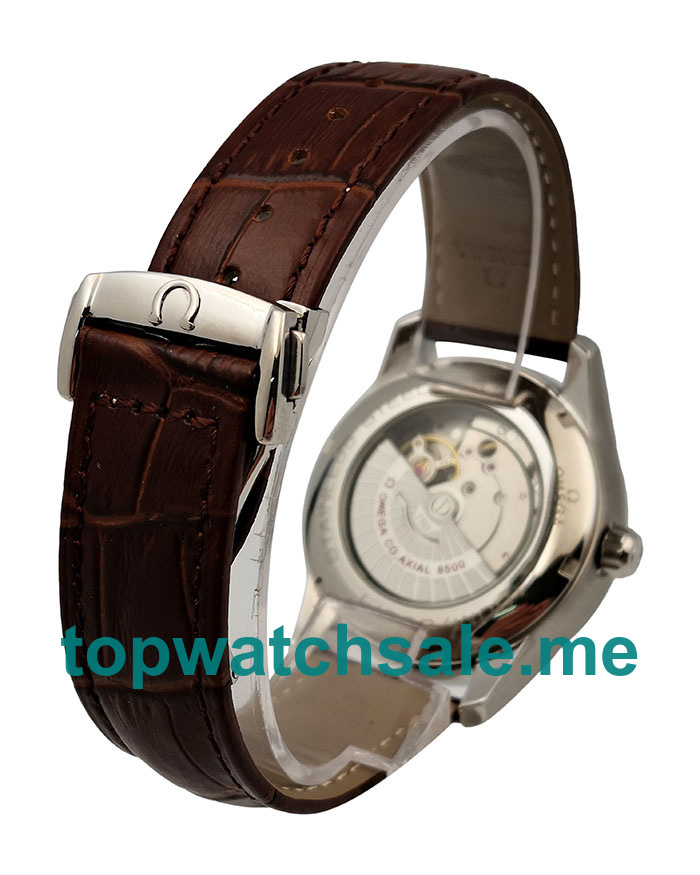 UK AAA Quality Omega De Ville Hour Vision 431.13.41.22.01.001 Fake Watches With Brown Dials For Sale