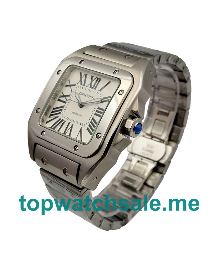 Cartier Replica Santos 100 W20073X8 - 39 MM