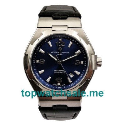 UK 1:1 Wholesale Replica Vacheron Constantin Overseas Watches With Blue Dials For Sale