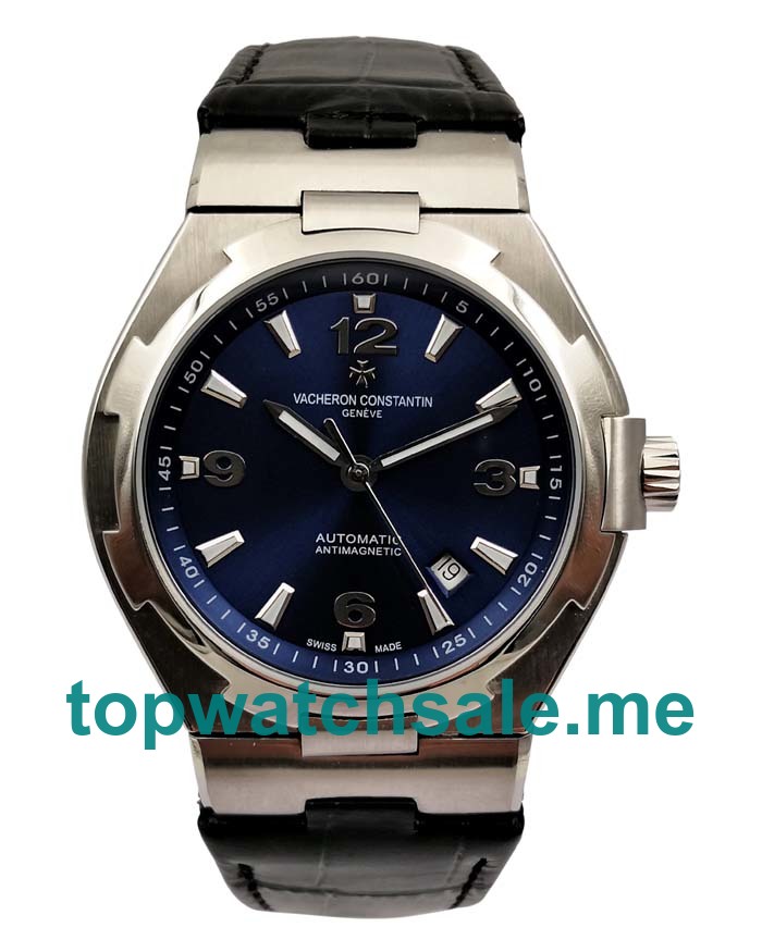 UK 1:1 Wholesale Replica Vacheron Constantin Overseas Watches With Blue Dials For Sale