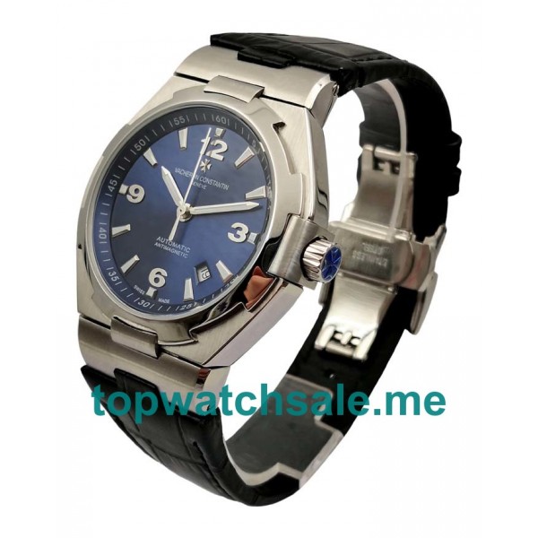 UK 1:1 Wholesale Replica Vacheron Constantin Overseas Watches With Blue Dials For Sale