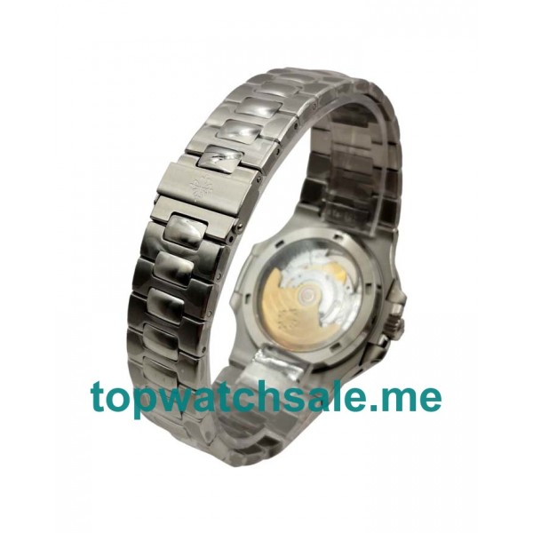 UK Perfect Replica Patek Philippe Nautilus 5713/1G-01 Watches With Blue Dials For Men